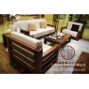 向黑胡桃純實木轉角沙發(fā)，北美黑胡桃家具工廠直銷看樣免費接送