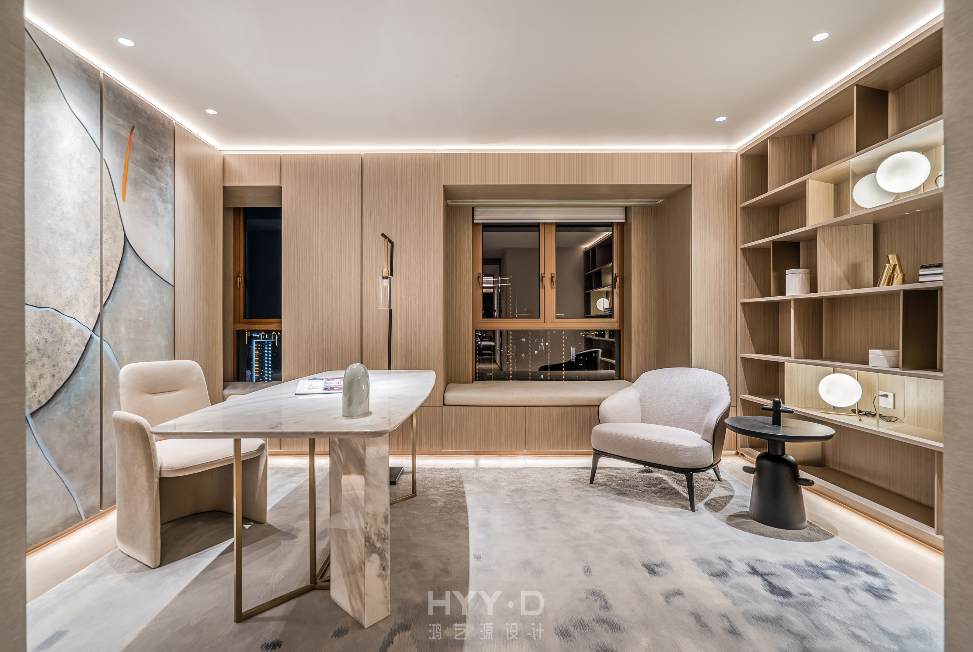 鴻藝源設(shè)計-武漢天地云廷私宅設(shè)計