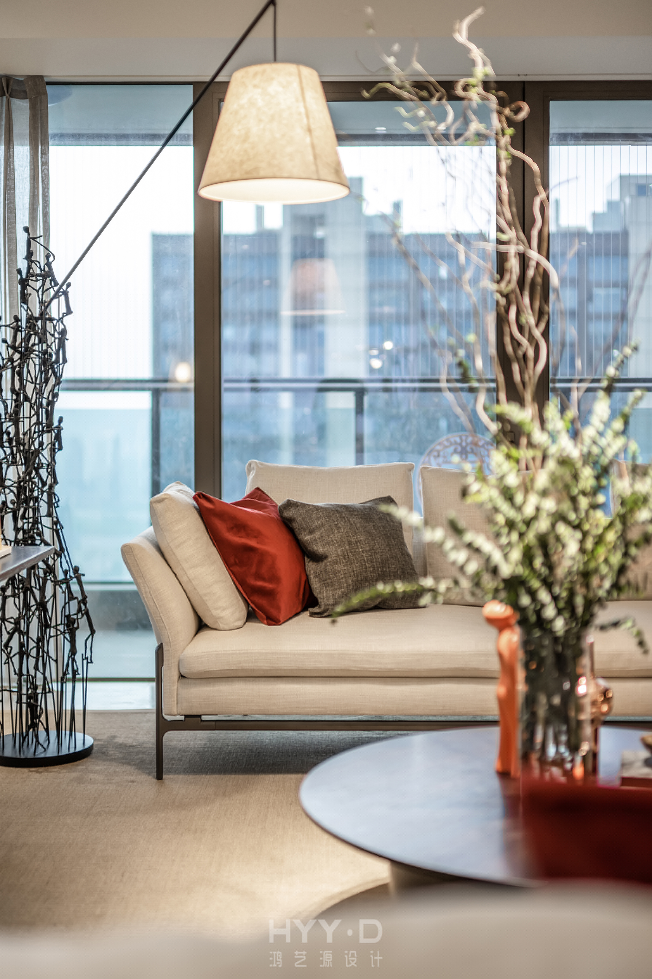 鴻藝源設(shè)計-深圳壹方中心大平層