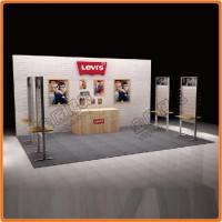 出國展覽展會布展展架，輕便重復(fù)使用背景架，折疊式背景板