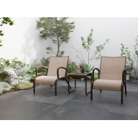 瑞奇麗陽臺休閑椅 鋁合金陽臺桌椅三件套 北歐沙發(fā)椅整套